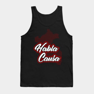 Habla Causa - Mapa del Perú Tank Top